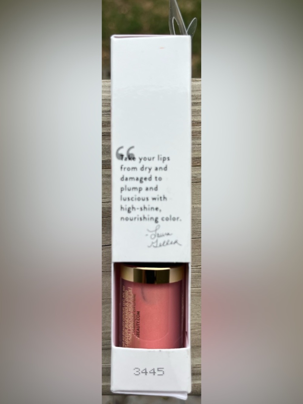 🌻 Laura Geller Treat & Go Tinted Lip Oil - TOP SPOT Full Size New In Box - Picture 3 of 4